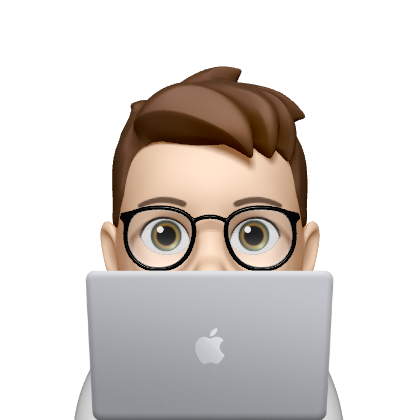 Me sitting with a laptop